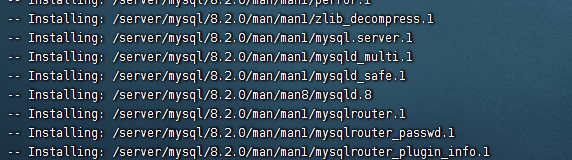 MySQL安装完成 MySQL安装完成