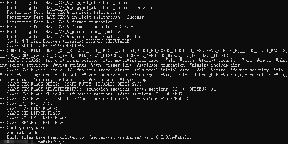 mysql预编译成功 mysql预编译成功