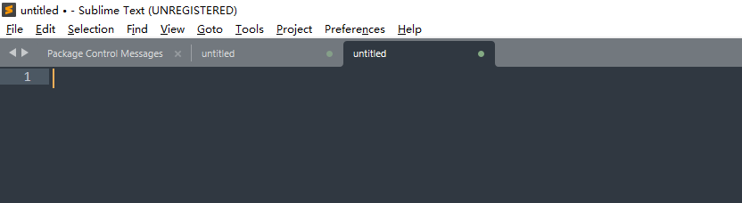 打开SublimeText